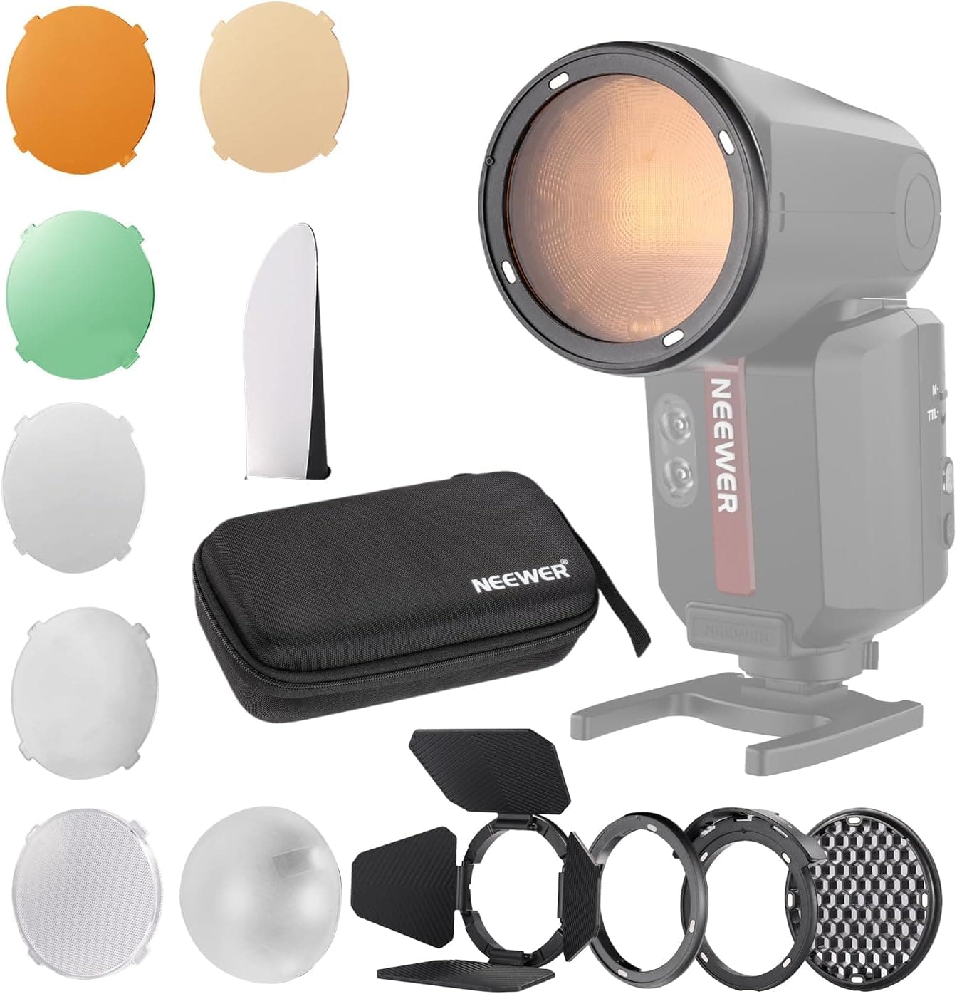 NEEWER FLASH MAGNETIC ACCESSORY KIT ROUND HEAD