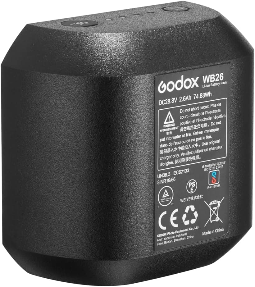 BATTERY FLASH AD600 PRO WB26