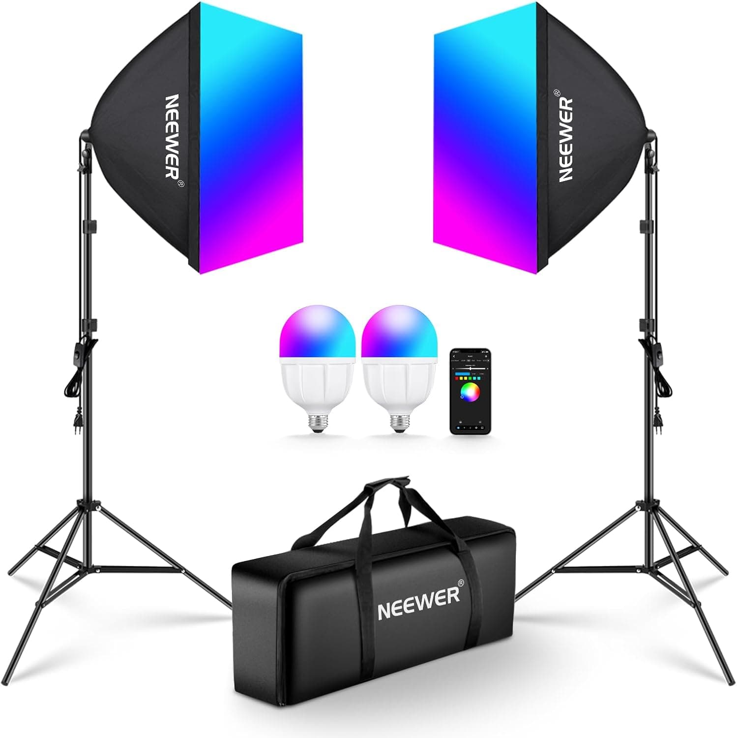 NEEWER KIT 2X 26W RGB