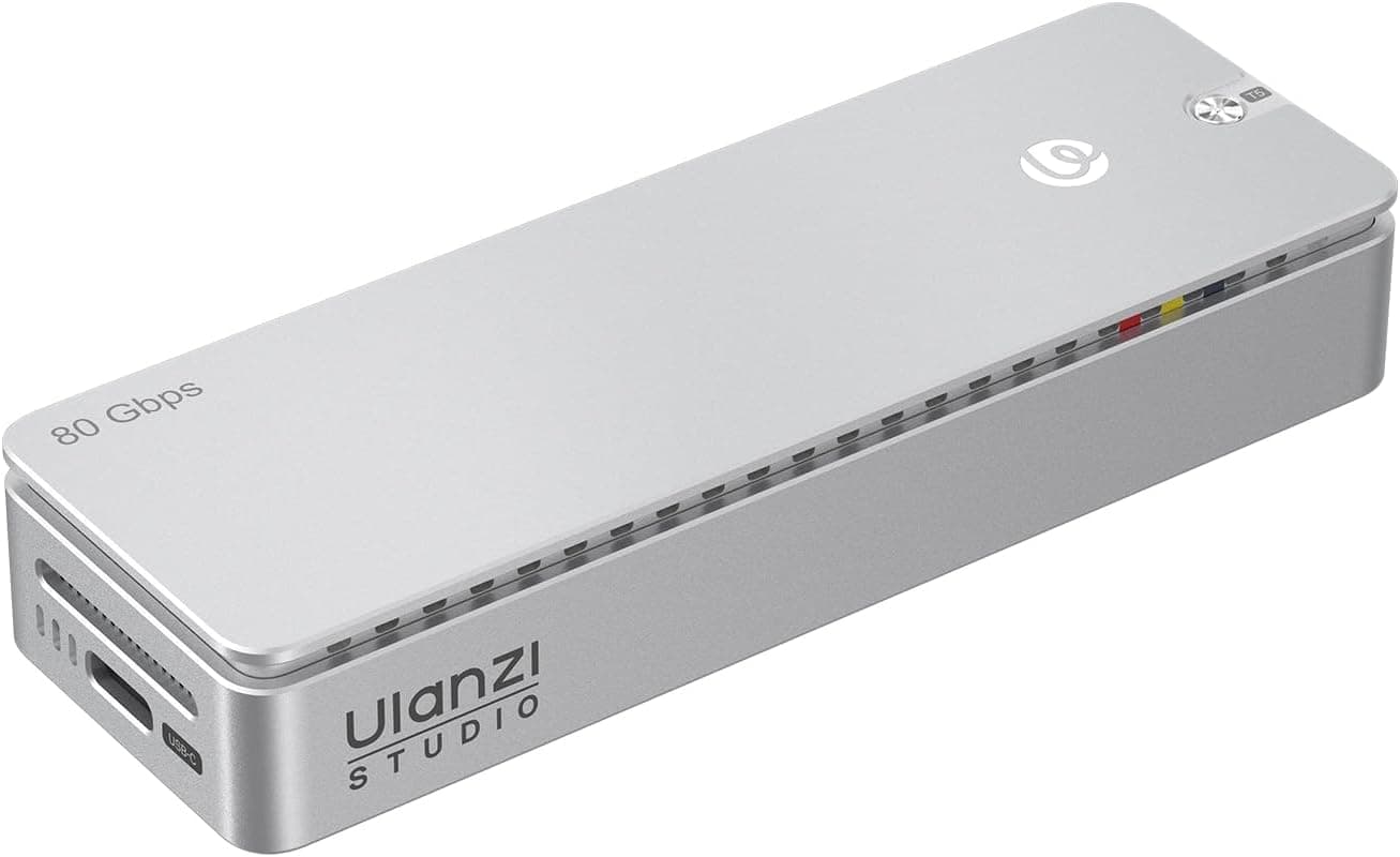 ULANZI 80GB NVME SSD ENCLOSURE