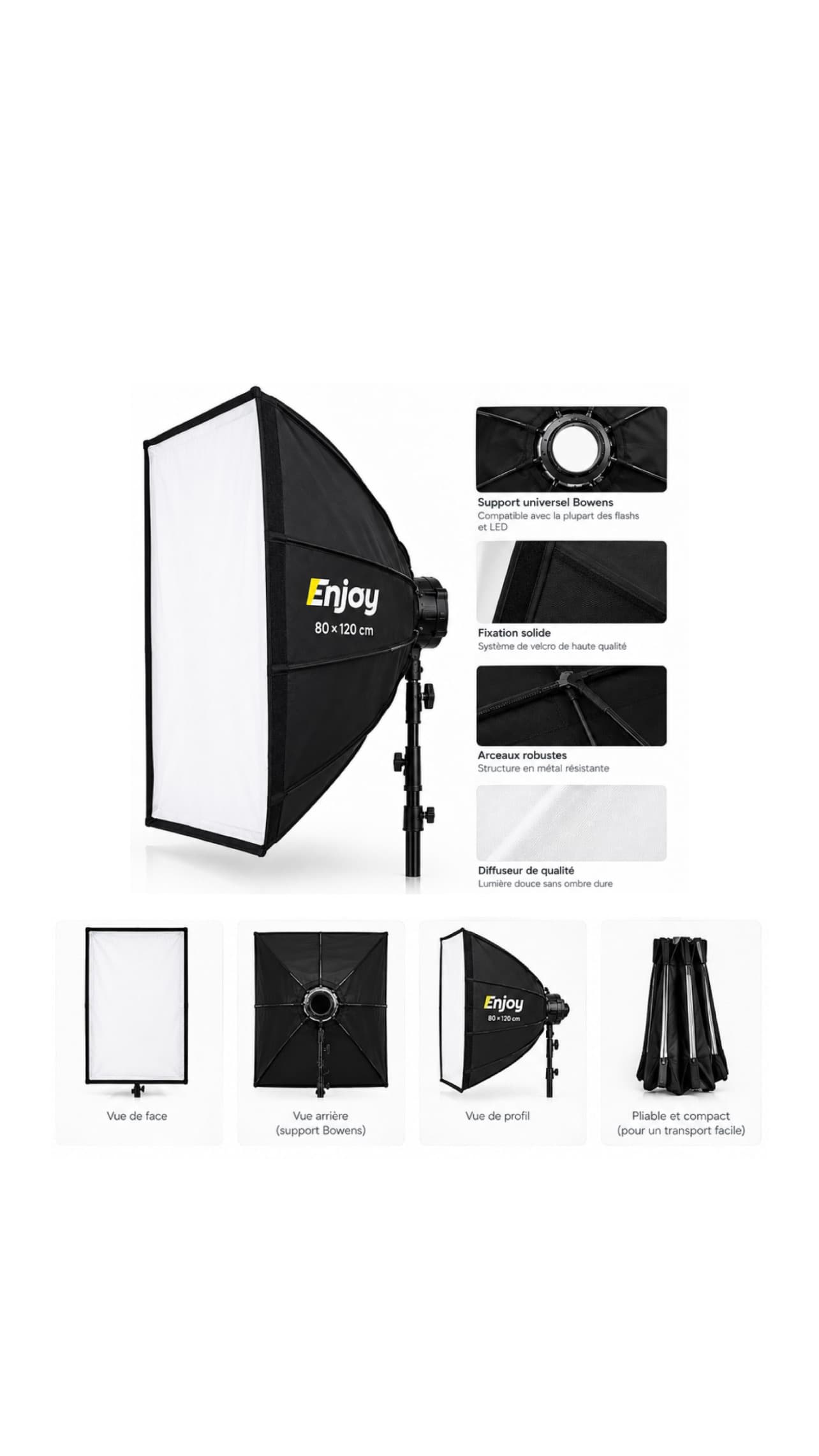 SOFTBOX ENJOY 80X120CM