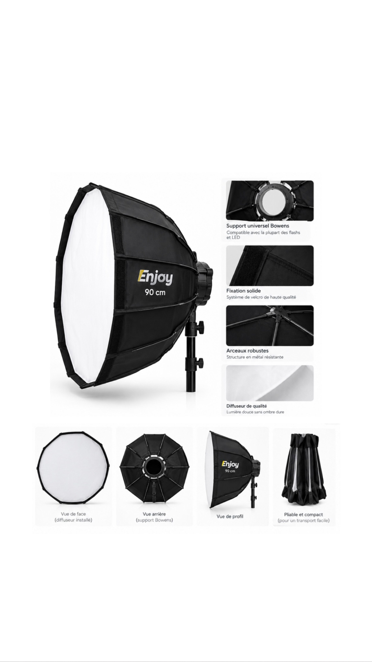 SOFTBOX ENJOY 90CM