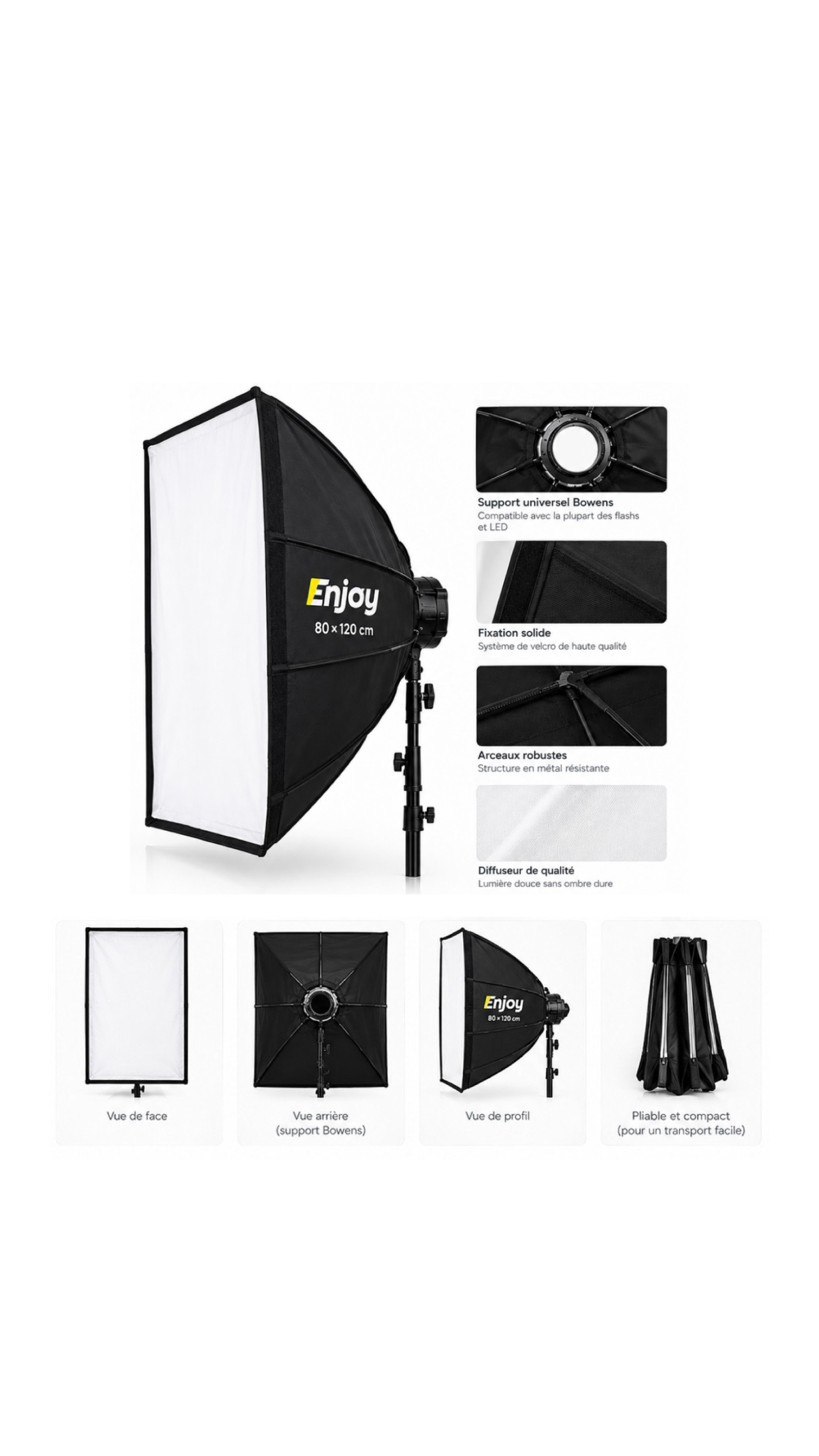 SOFTBOX ENJOY 80X120CM
