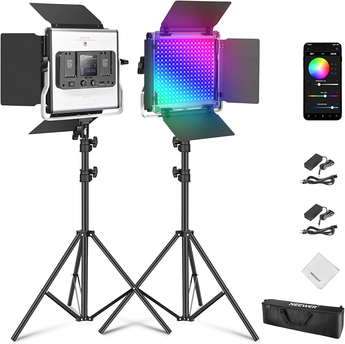 PANNEAU LED KIT NEEWER 660 Pro II RGB