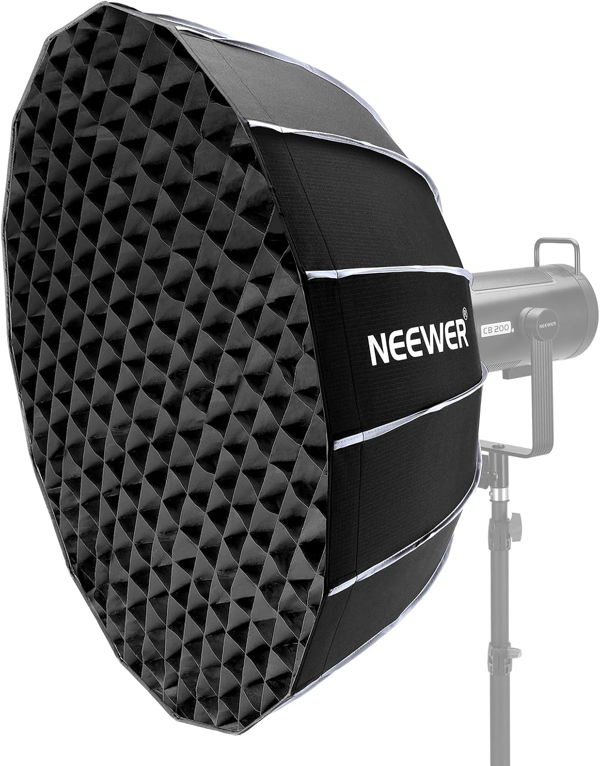 SOFTBOX NEEWER 85CM 16 RIBS UMBRELLA QUICK RELEASE WITH HONEYCOMB GRID 10102480